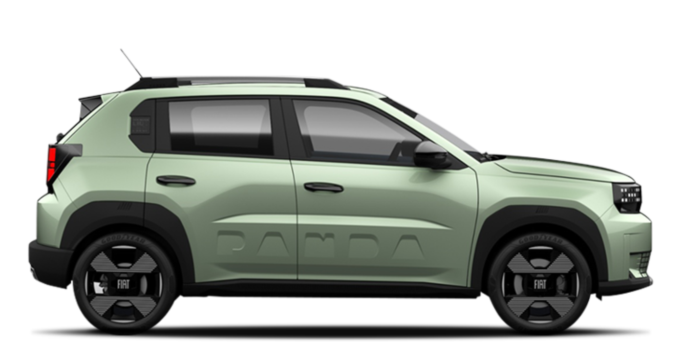 Grande Panda - Azzurro Acqua