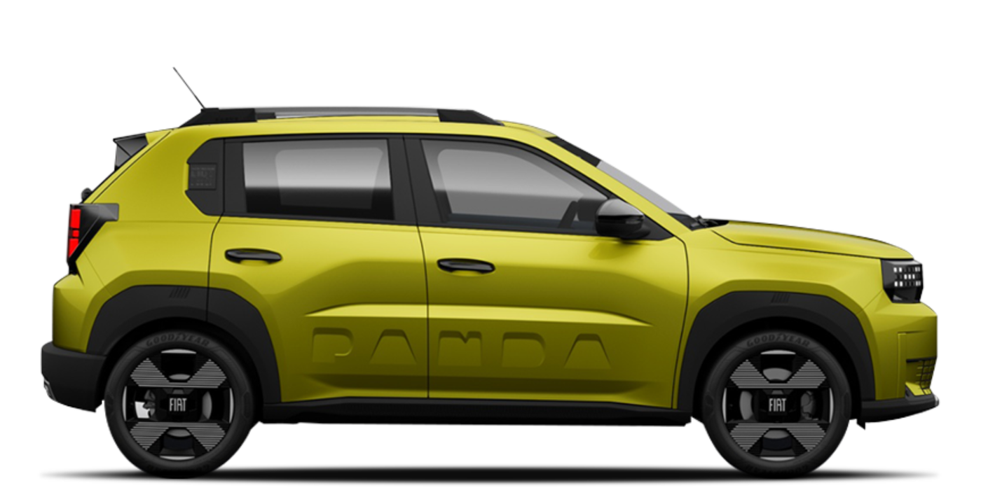 Grande Panda - Giallo Limone